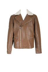 Faux Leather Biker Jacket
