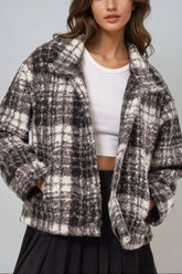 Plaid Boucle Jacket