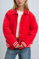 Corduroy Varsity Jacket