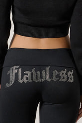 Flawless Foldover Flare Leggings