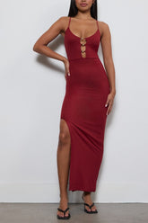 Cutout Cami Maxi Dress