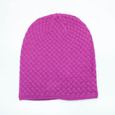 SLOUCHY HAT in BASKET WEAVE STITCH