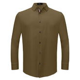 Power Move Button-Up Shirt KHAKI