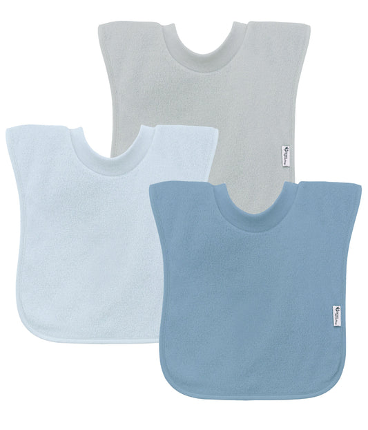 Staydry Pullover Bibs Pack of 3 Blueberry