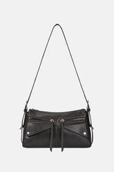 Oryany - Moto Shoulder Medium Should Bag Handbags - Vintage Brown / One Size