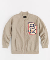 Coaches Chenille Patched Jacket - Light Green