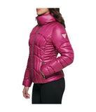 Quilted Puffer Jacket Magenta