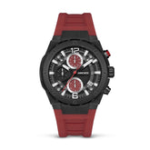 Ducati Chronograph Watch Red Silicon Strap