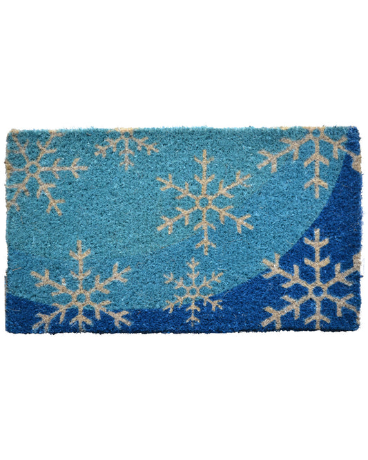 Blue Flakes Doormat
