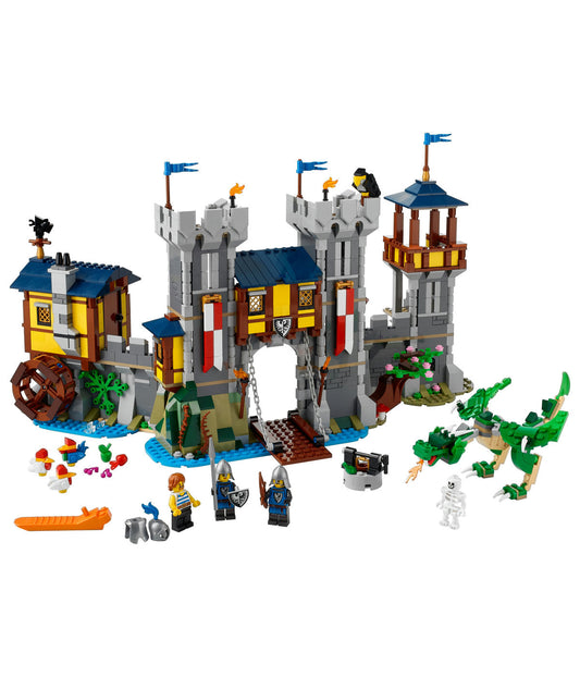 LEGO Creator 3in1 Medieval Castle 31120 Building Kit (1,426 Pieces)