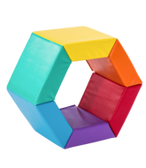 Hexagon Gymnastics Mat - Trainer Tumbling Mat by New Bounce