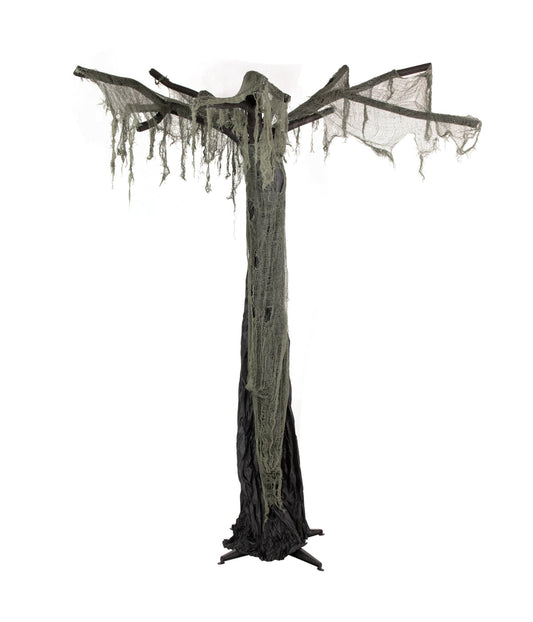 Spooky Standing Ghost Tree Halloween Decoration