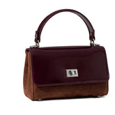 Lili Bag - Mulberry Patent & Suede