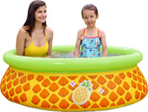 Inflatable Pineapple Kiddie Swimming Pool - 5'