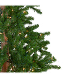 Slim Alpine Artificial Pre-Lit Christmas Trees Set of 3, 6'