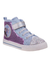 Disney Frozen Anna and Elsa Canvas Sneakers. (Toddler/Little Kids)
