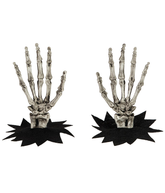 Skeleton Hands Halloween Window Decoration