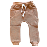 Umber Waffle Knit Joggers
