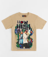 How High Degrees Embroidered Short Sleeve Tee - Black