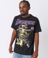 Plus Size Legends 24 Short Sleeve Tee - Black