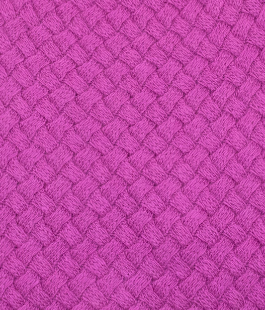 Gloves With Basket Weave Cuff Bright Lilac