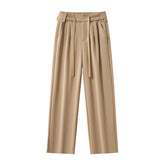 Solace Pleated Trousers BROWN