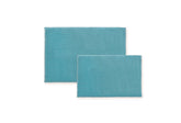 Bibb Home 5674 2 Piece Faux Fur Bath Mat Set