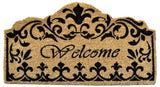 Welcome Fleur De Lis Doormat