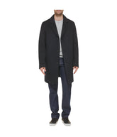 Mens Wool Coat Navy