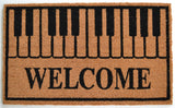 Piano Keys Welcome Doormat
