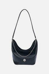 Ball Chain Bucket Bag - Black / One Size