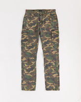 Workwear Camo Cargo Pants - Olive Green