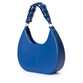 D Bag - Blue Leather