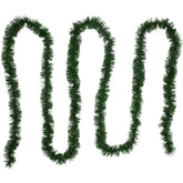 18' X 3" Pre-Lit Pine Two-Tone Artificial Christmas Garland Clear Lights