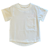 Ivory Boxy Kids Tee