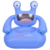 Monster Inflatable Poolside Childrens Chair - 24" - Blue
