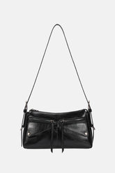 Oryany - Moto Shoulder Medium Should Bag Handbags - Black / One Size