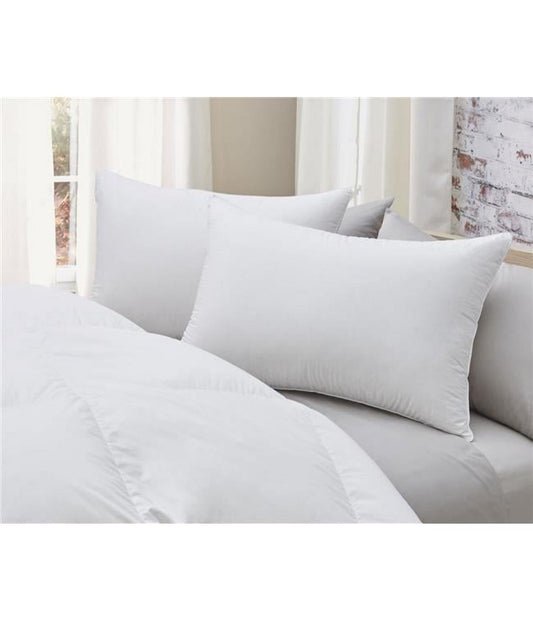 Batiste Down 350 Thread Count Medium Pillow Medium White