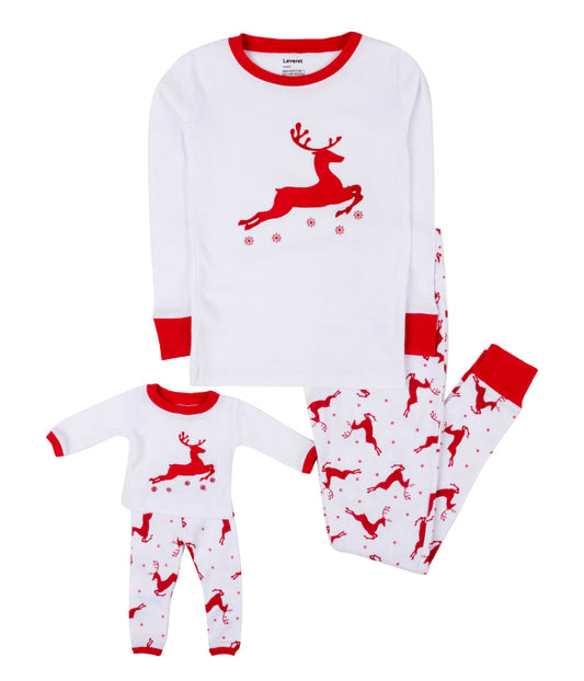 Reindeer Red & White
