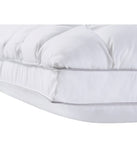 Charisma Luxe Down Alternative Chamber Pillow 2 Pack White
