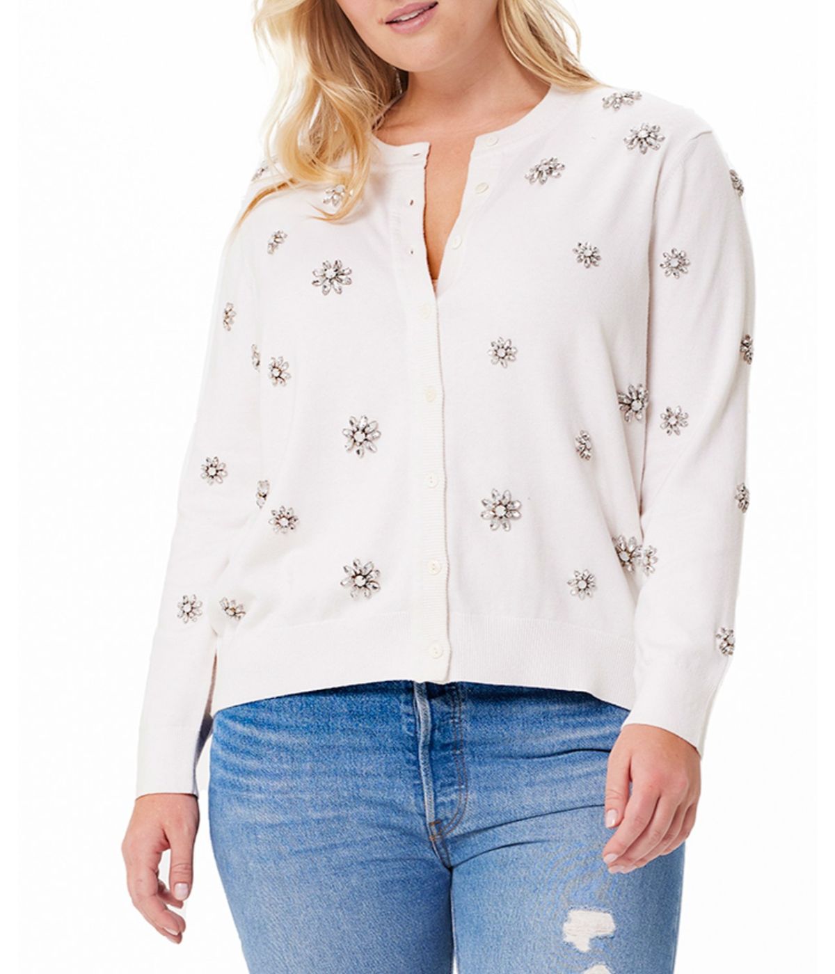 Minnie rose cashmere cardigan top