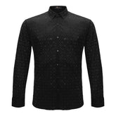 Sharp Armor Button-Up Shirt BLACK/BLACK