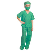 Nurse costume green - kids