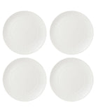 Wicker Creek Dinner Plates Set of 4 White