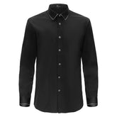 Imperial Essence Button-Up Shirt BLACK/SILVER