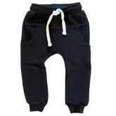 Onyx Waffle Knit Joggers