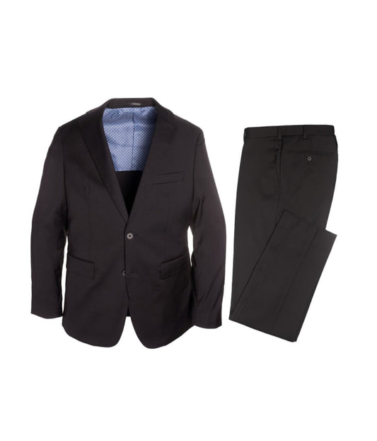 Mercantile Tailored Performance 2 Piece Suit Black