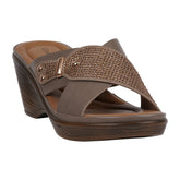 Women's Ash Taupe Wedge Sandals