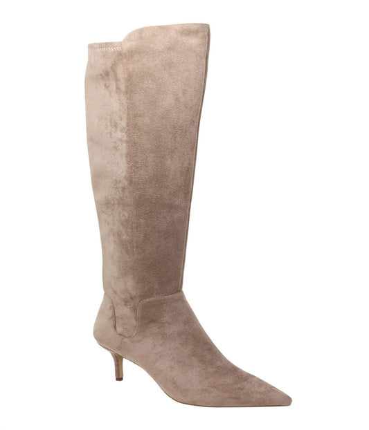 Charles by Charles David Atypical Heel Boot Dark Taupe