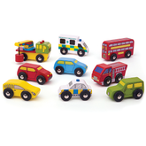 Vehicle Pack by Bigjigs Toys US